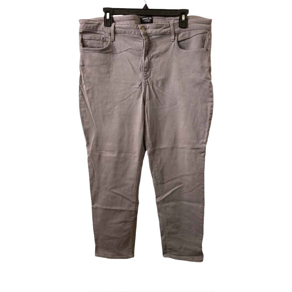 NYDJ Curves 360 Straight Leg Jeans Size 16